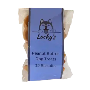 Locky's Peanut Butter Biscuits