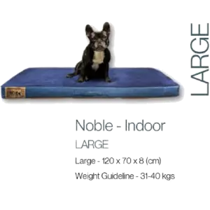 Noble Companion & Co | Noble Napper Dog Bed - Blue (7-Day Leeway) - Image 5
