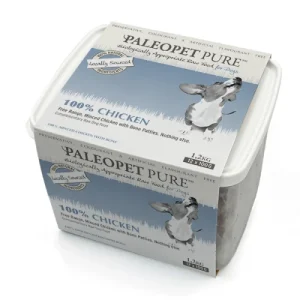 PaleoPet | Complementary Meal | 100% Chicken Patties  1.2Kg ( 12 x 100g) (Online Only)