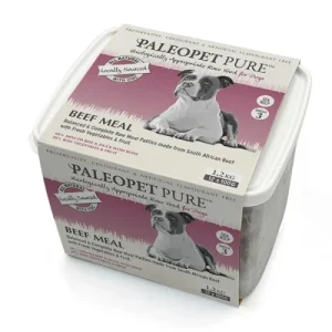 PaleoPet | Complete Meal | Beef Patties 1.2Kg (12 x 100g) (Online Only)