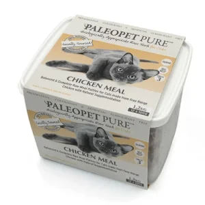 PaleoPet | Complete Cat Meal | Chicken Patties 1.2Kg (12 x 100g) (Online Only)