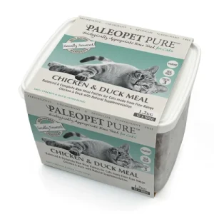 PaleoPet | Complete Cat Meal | Chicken & Duck 1.2kg (12 x 100g) (Online Only)