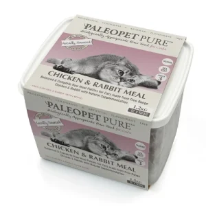 PaleoPet | Complete Cat Meal | Chicken & Rabbit 1.2 (12 x 100g) (Online Only)
