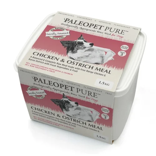 PaleoPet | Complete Meal | Chicken & Ostrich 1.5Kg (Online Only)