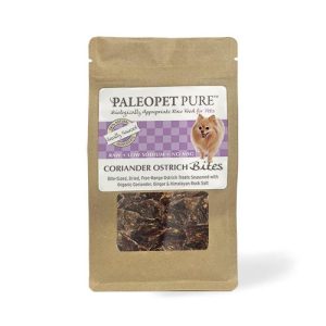 PaleoPet | Treats | Coriander Ostrich Bites 100g (Online only)